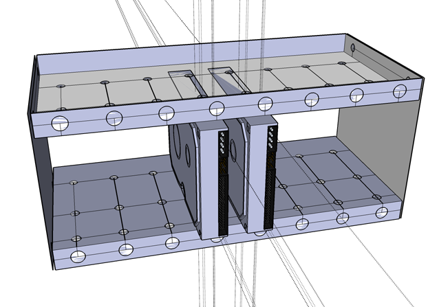 Disk Cabinet CAD visualisation